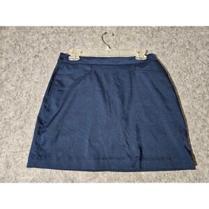 PGA Tour Golf Skort Womens 6 Navy Blue Active Performance